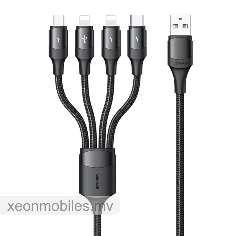 Usams 4 in 1 Aluminum Alloy Data Cable